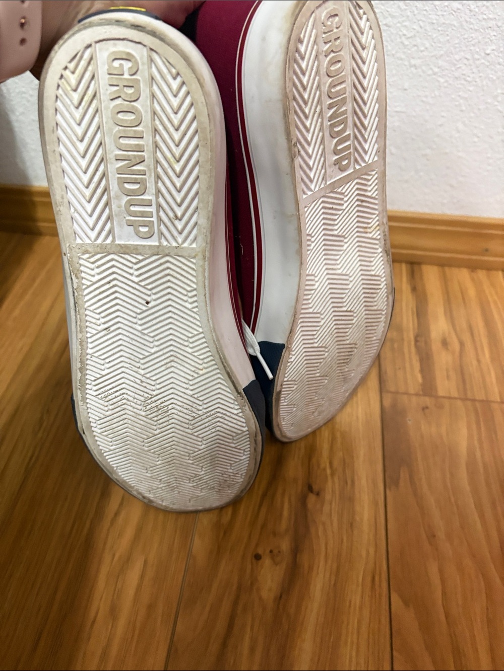 Wonder Woman Inspired Red & Gold Low-Top Sneakers - Picture 6 of 6